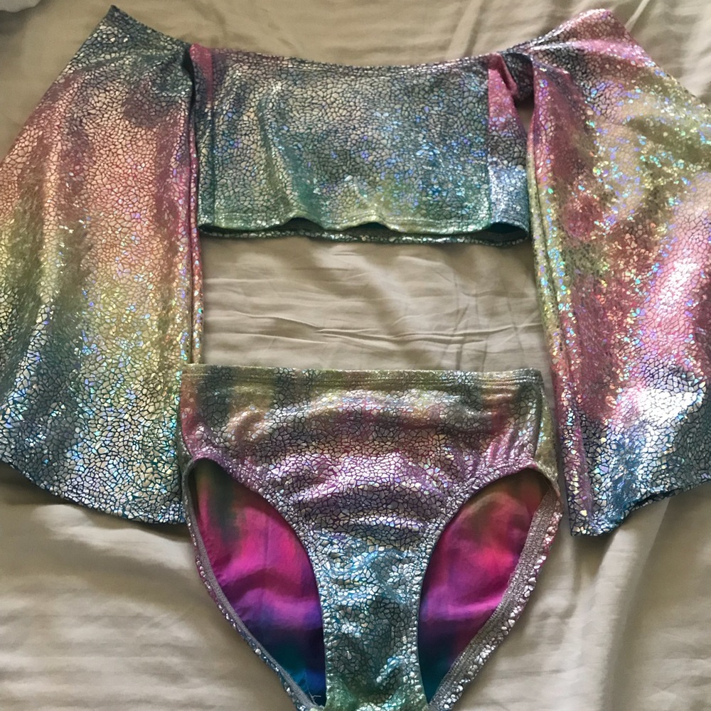 Eat Sleep Rave Prism Top & Bottoms
